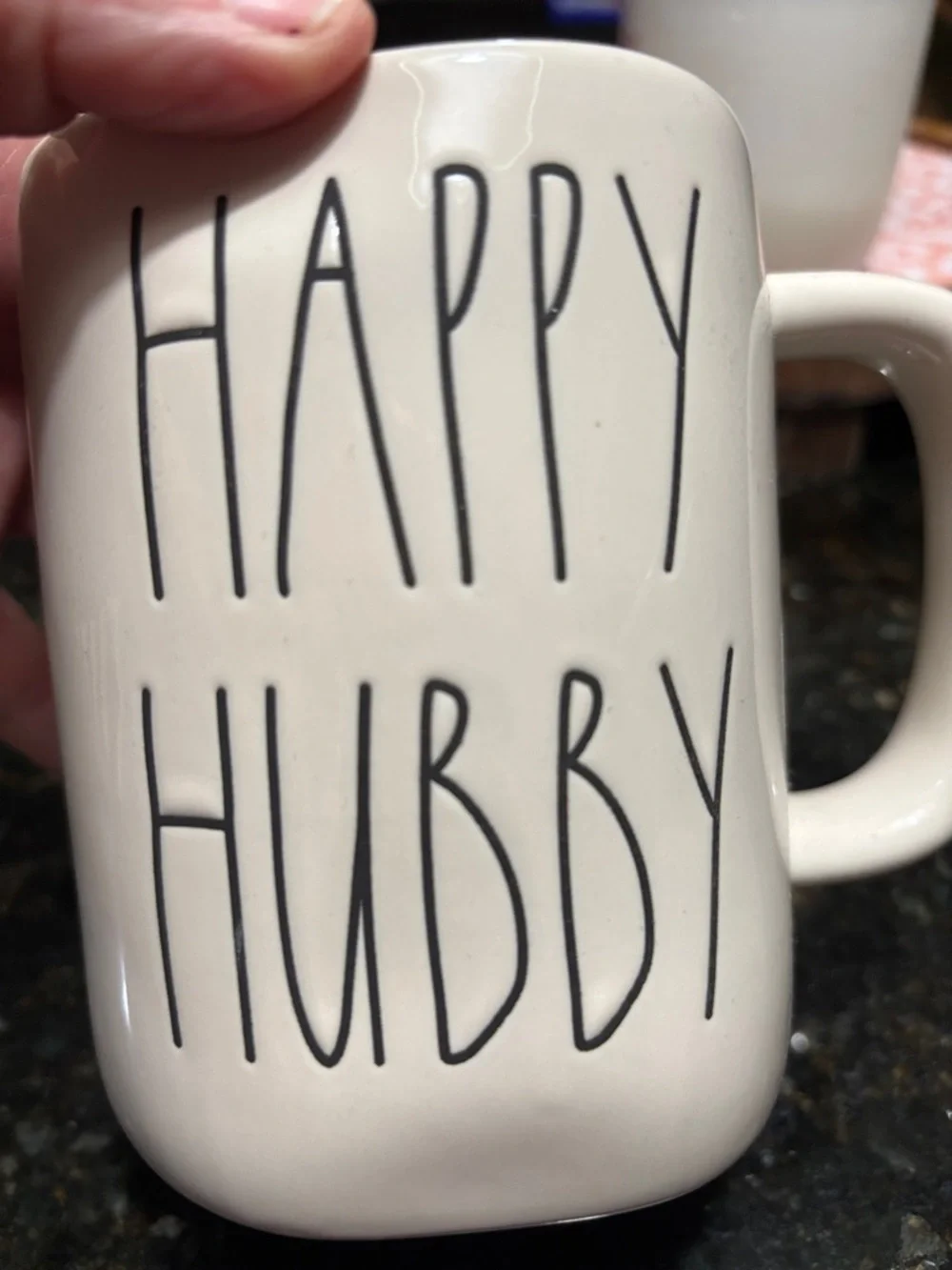 Happy Hubby Rae Dunn Mug - Picture 2 of 4